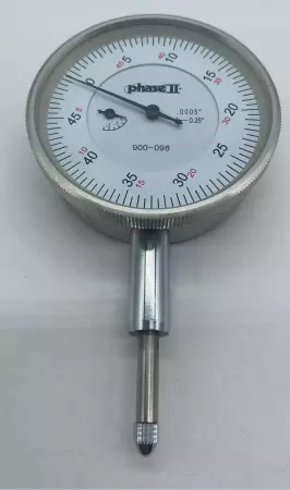 Phase II 900-098 Micrometer Dial Gauge 0-0.25