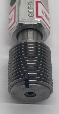 Master Gage 3/4-16 UNF-2B AS-IS Thread Plug Gage, Go PD .7094, NotGo PD .7159 