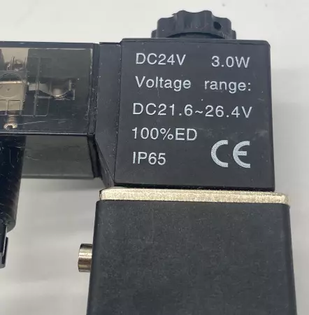 Tailonz Pneumatic 4V110-06 Solenoid Valve 24V Single Coil, 1/8