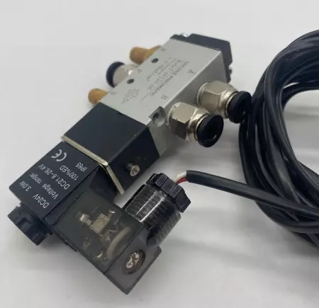 Tailonz Pneumatic 4V110-06 Solenoid Valve 24V Single Coil, 1/8