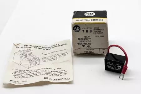 Allen-Bradley 700-N24 SER.A Surge Supressor  6-150VAC/DC 