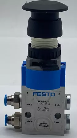 Festo SVS-3-1/8 Front Panel Valve 