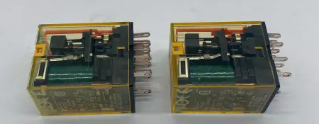 Idec RU4S-C D24 Power Relay 24VDC 6Amp Lot of 2