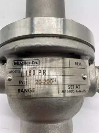 Mueller Co. 160 PR Pressure Reducing Pilot 20-200Psi 