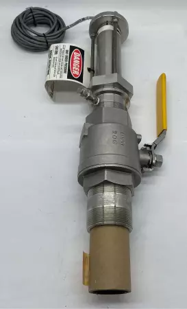 Veris BGR-8220SS0005-1211 Flow Meter W/Merit Ball Valve 3