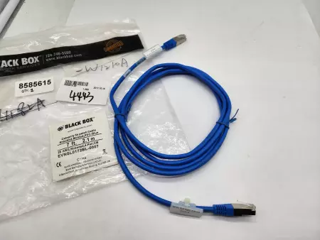 Black Box EVNSL0172BL-0007 Ethernet Patch Cord Cable 2.1M 
