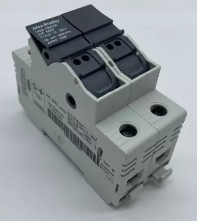 Allen-Bradley 1492-FB2C30 SER.B Fuse Holder 2-Pole 30A 600V Class CC Only 