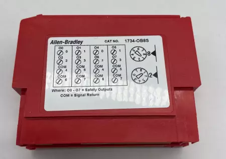 Allen-Bradley 1734-0B8S SER.B Safety Output Module 