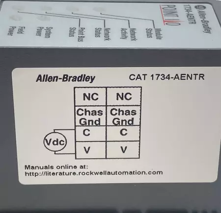 Allen-Bradley 1734-AENTR SER.C Network Adapter Module 