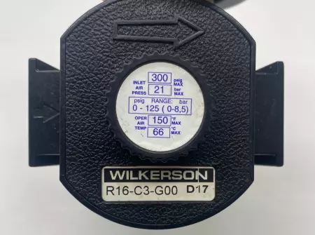 Wilkerson R16-C3-G00 Air Pressure Regulator 