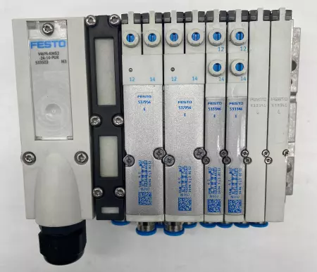 Festo VMPA-KMS2-24-10-PUR Solenoid Valve Block Assembly 