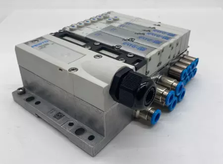 Festo VMPA-KMS2-24-10-PUR Solenoid Valve Block Assembly 