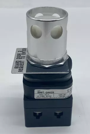 Allen-Bradley 800T-QAH2B SER.U Pushbutton W/800TC-N374 Universal Led Module 