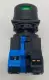 Idec HW1L-MF2F10QD-G-24V Pushbutton, Green 