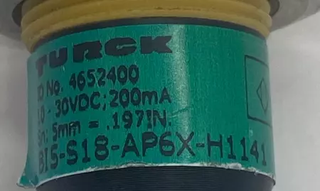Turck B15-S18-AP6X-H1141 Inductive Proximity Sensor 