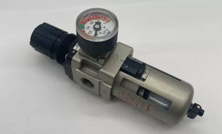 SMC AW30K-03G Filter Regulator W/Pressure Gauge 0-1MPa 