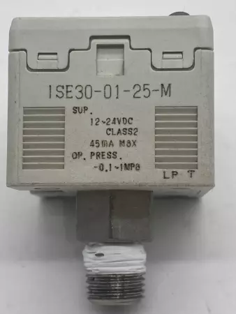 SMC ISE30-01-25-M Digital Pressure Switch -0.1-1MPa 