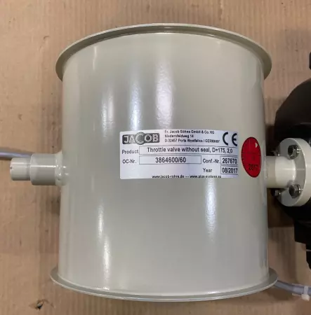 Jacob 3864600/60 Throttle Valve 175mm W/VR45.70B.GP5 Actuator 