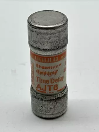 Gould Shawmut AJT6 Amp-Trap Fuse, 600VAC 6Amp, ClassJ 