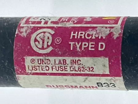 Bussmann FRS-R-17-1/2 FusetronTime Delay Fuse, 17.5Amp 600VAC 300VDC, Class RK5 