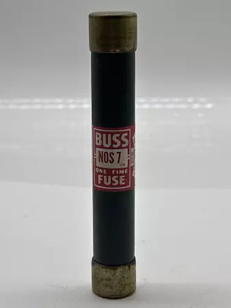 Bussmann NOS-7 Fusetron Time Delay Fuse, 600V 7Amp 