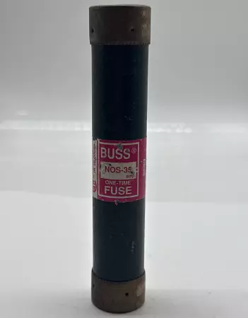 Bussmann NOS-35 One-Time Fuse 600VAC 35Amp Class K5 