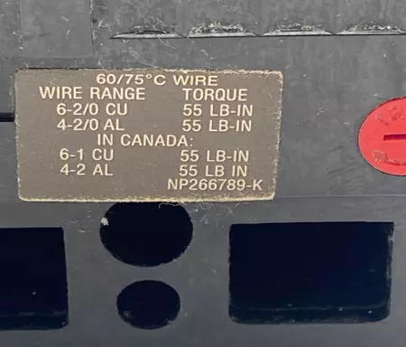 General Electric TED136070 Circuit Breaker 600VAC 70Amp 