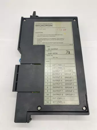 Cincinnati Milacron 3-531-3972A REV.A DC Output Module 48VDC 1.5Amp 