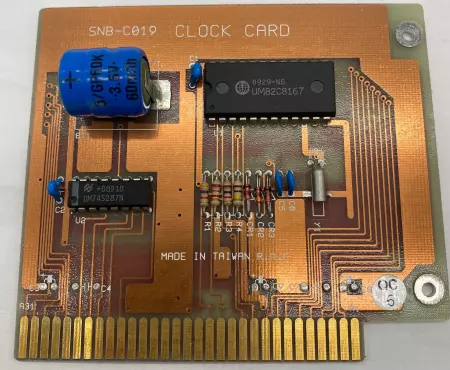 Snobol SNB-C019 Clock Card 