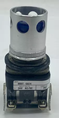 Allen-Bradley 800T-QA24 SER.T Blue Illuminated Push Button Switch, 24V AC/DC 