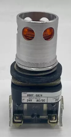 Allen-Bradley 800T-QA24 SER.T Orange Illuminated Push Button Switch, 24V AC/DC 