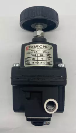 FAIRCHILD 30233H FAIRCHILD MODEL 30 MIDGET REGULATOR 0.5 TO 30PSIG RANGE, P/N 30233H 