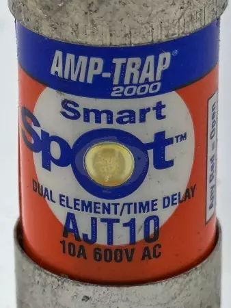 Ferraz Shawmut AJT10 Amp-Trap 2000 Fuse, 600VAC 10Amp, Class J 