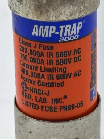 Ferraz Shawmut AJT10 Amp-Trap 2000 Fuse, 600VAC 10Amp, Class J 