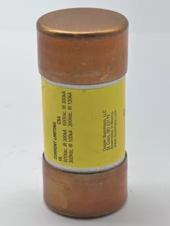 Bussmann LPJ-60SP Low-Peak Time Delay Fuse, 600VAC 300VDC 60Amp, Class J 