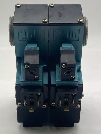 MAC 82A-AB-000-TM-DDFJ-1DA Double Solenoid Valve Assy W/Manifold Block 