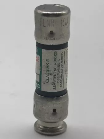 Littelfuse FLNR 15 Slo-Blo Time Delay Fuse, 250V 15Amp, Class RK5 