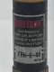 Bussmann FRN-R-40 Fusetron Time Delay Fuse, Class RK5, 250V 40Amp 