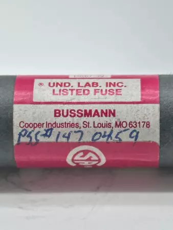 Bussmann NOS-3 One-Time Fuse, Class H, 600VAC 3Amp 