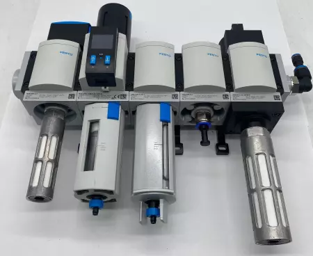 Festo 531030 Manifold Valve and Filters Assembly 