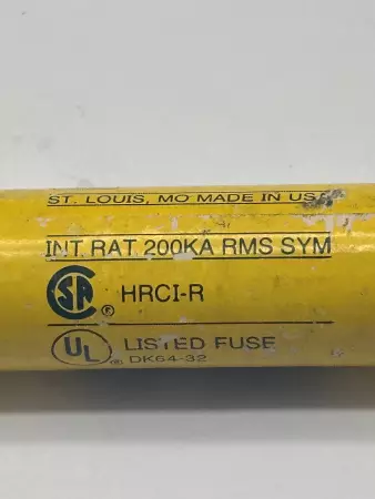 Bussmann LPS-RK-17 1/2 Low-Peak Fuse, 600VAC 300VDC 17.5Amp, Class RK1 