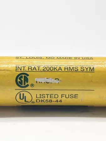 Bussmann LPS-RK-8 Low-Peak Time Delay Fuse, 600VAC 8Amp, Class RK1 