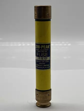 Bussmann LPS-RK-4SP Low-Peak Time Delay Fuse, 600VAC 300VDC 4Amp, Class RK1 