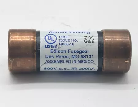 Edison JDL2 Time-Delay Fuse, 600VAC 2Amp, Class J 