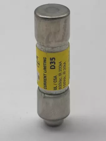 Bussmann LP-CC-15 Low-Peak Time Delay Fuse, 600VAC 150VDC 15Amp, Class CC 