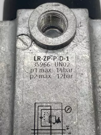 Festo LR-ZP-P-D-1 Intermediate Pressure Regulator Plate 
