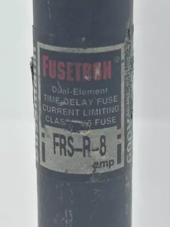 Bussmann FRS-R-8 Fusetron Time Delay Fuse, Class RK5, 600V 50Amp 