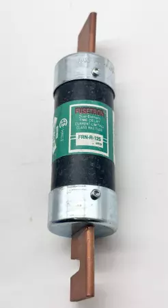 Bussmann FRN-R-125 Fusetron Time Delay Fuse, Class RK5, 250V 125Amp 