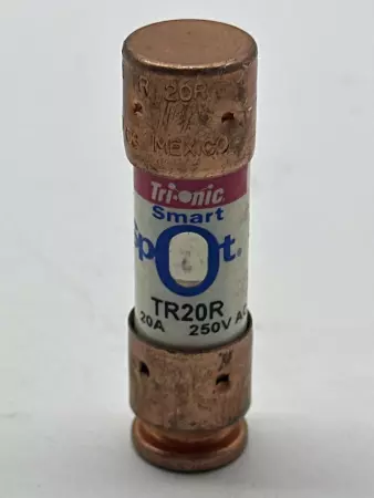 Ferraz Shawmut TR20R Tri-onic Time Delay Fuse, Class RK5, 250VAC 20Amp 