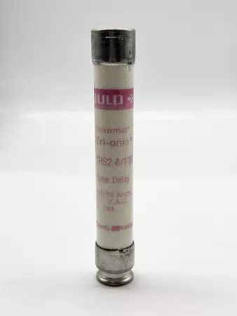Gould Shawmut TRS2-8/10R Tri-onic Time Delay Fuse, 600V 2.8Amp 